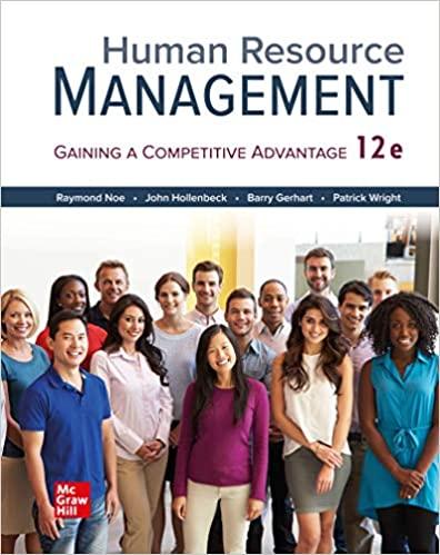 (PDF)Human Resource Management 12th Edition by Raymond Noe