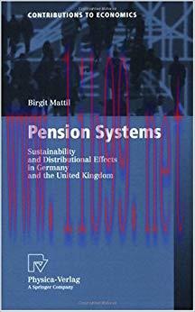 (PDF)Pension Systems: Sustainability and Distributional Effects in Germany and the United Kingd...