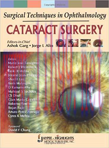 [PDF]Surgical Techniques in Ophthalmology - Cataract Surgery [Jaypee]
