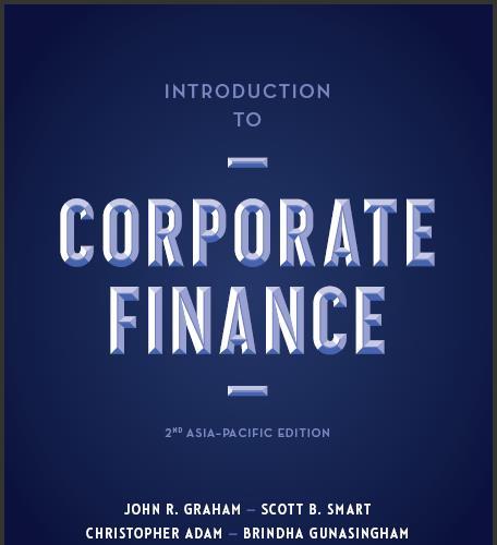 (Test Bank) Introduction to Corporate Finance 2nd Asia-Pacific Edition by Chris Adam.zip