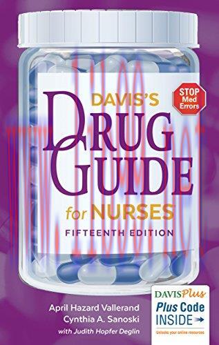 [AME]Davis&rsquo;s Drug Guide for Nurses (PDF)