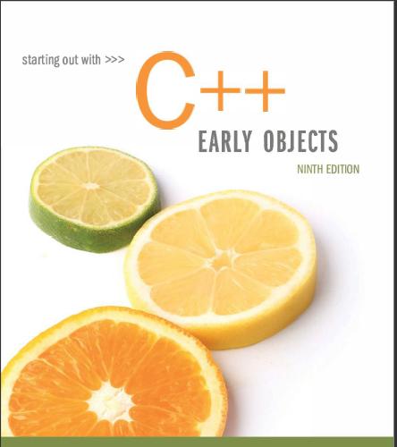 (Test Bank)Starting Out with C++ Early Objects, 9th Edition Tony Gaddis.zip