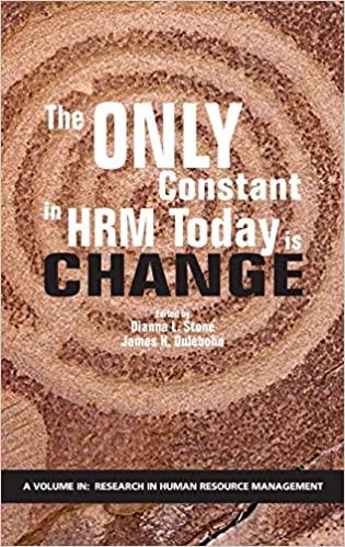 (PDF)The Only Constant in HRM Today is Change (Research in Human Resource Management)
