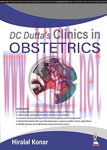 [AME]DC Dutta&rsquo;s Clinics in Obstetrics (Original PDF)