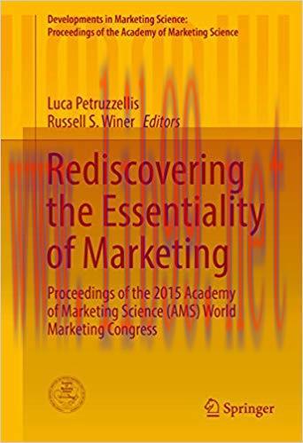 (PDF)Rediscovering the Essentiality of Marketing: Proceedings of the 2015 Academy of Marketing ...