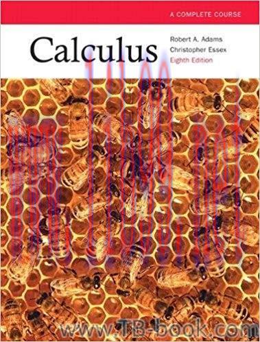 (PDF)Calculus: A Complete Course 8th Edition by Robert A. Adams