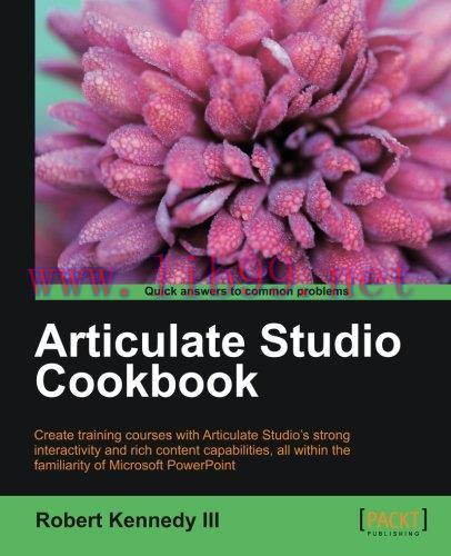 [FOX-Ebook]Articulate Studio Cookbook