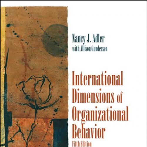 International Dimensions of Organizational Behavior