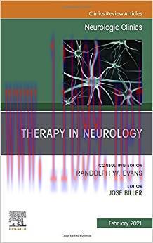 [AME]Therapy in Neurology, An Issue of Neurologic Clinics (Volume 39-1) (The Clinics: Internal ...
