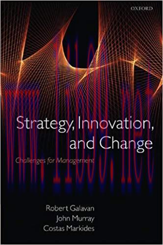 (PDF)Strategy, Innovation, and Change: Challenges for Management 1st Edition