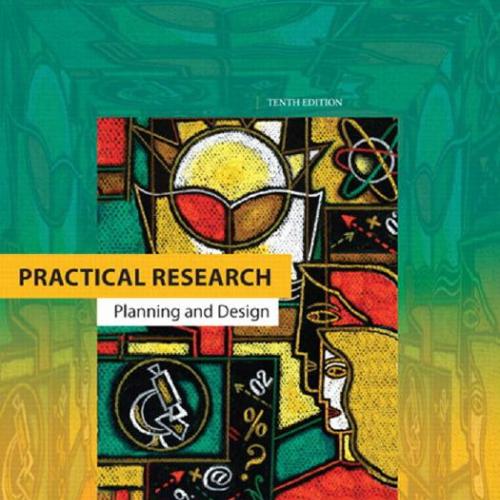Practical Research Planning and Design 10th Edition