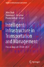 [PDF]Intelligent Infrastructure in Transportation and Management: Proceedings of i-TRAM 2021