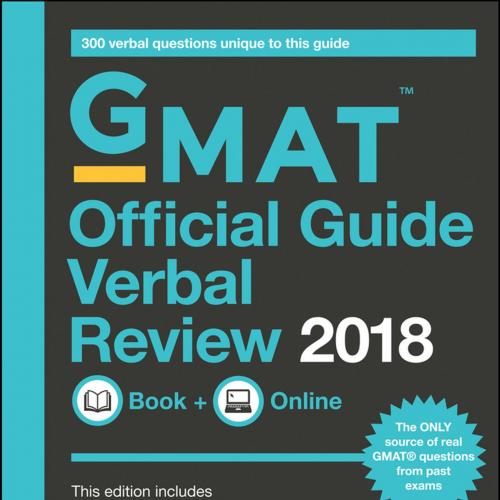 GMAT Official Guide 2018 Verbal Review