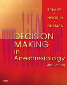 [AME]Decision Making in Anesthesiology, 4e