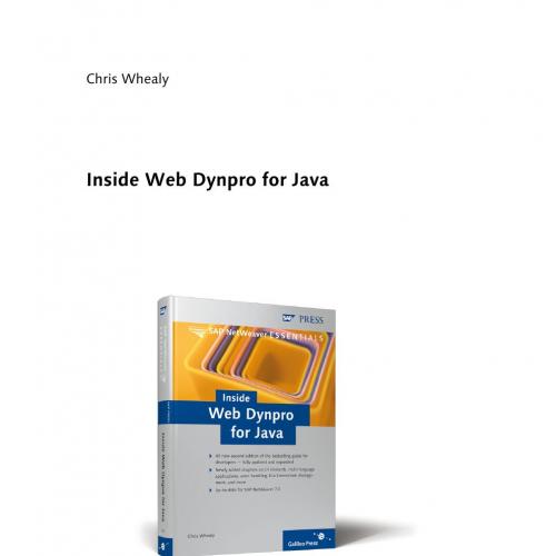 SAP Press - Inside Web Dynpro for Java 2nd Edition