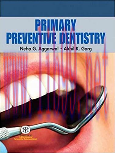 [AME]Primary Preventive Dentistry (Original PDF)