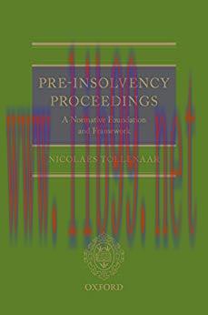 [PDF]Pre-Insolvency Proceedings A Normative Foundation and Framework