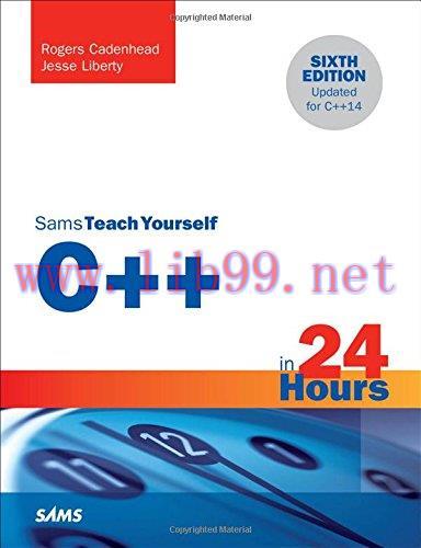 [FOX-Ebook]C++ in 24 Hours, Sams Teach Yourself, 6th Edition