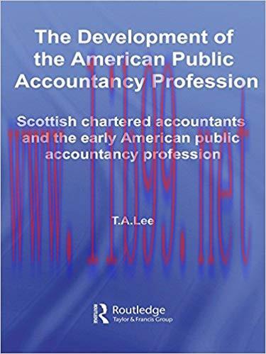 (PDF)The Development of the American Public Accounting Profession: Scottish Chartered Accountan...