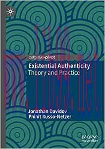 [AME]Existential Authenticity: Theory and Practice (Original PDF)