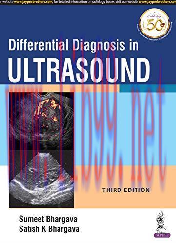 [AME]Differential Diagnosis in Ultrasound, 3rd Edition (Original PDF)
