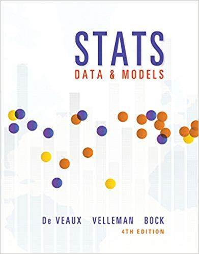 (Test Bank)Stats Data and Models, Books a la Carte Edition, 4th Edition.zip