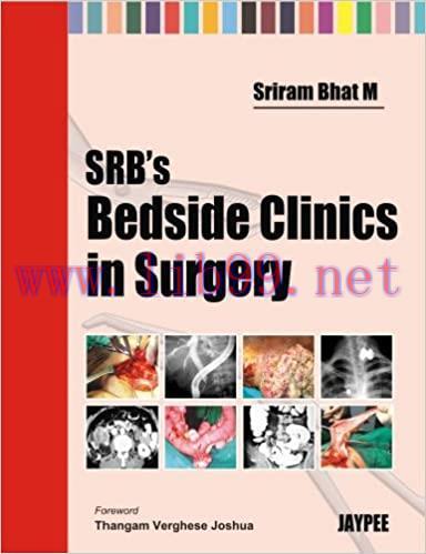 [AME]SRB'S Bedside Clinics in Surgery 1st Edition (True PDF)