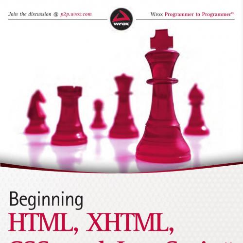 Beginning HTML, XHTML, CSS, and JavaScript - Duckett, Jon