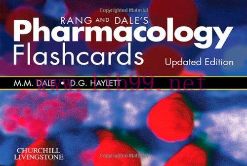 [AME]Rang & Dale's Pharmacology Flash Cards, Update_d Edition (Original PDF)
