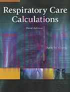 [AME]Respiratory Care Calculations 3rd Edition (Original PDF)