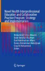[PDF]Novel Health Interprofessional Education and Collaborative Practice Program: Strategy and ...