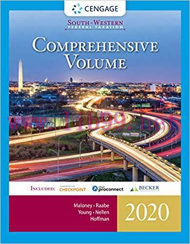 [PDF]South-Western Federal Taxation 2020: Comprehensive 43rd Edition