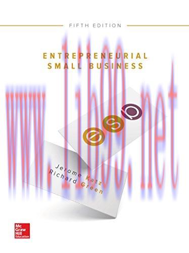 [FOX-Ebook]Entrepreneurial Small Business, 5th Edition