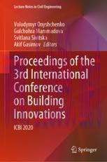 [PDF]Proceedings of the 3rd International Conference on Building Innovations: ICBI 2020