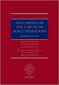 Documents on the Law of UN Peace Operations 2nd Edition