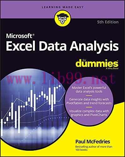 [FOX-Ebook]Excel Data Analysis For Dummies, 5th Edition