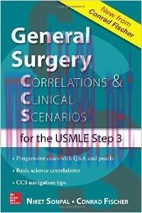 [AME]General Surgery: Correlations and Clinical Scenarios (ORIGINAL PDF from_ Publisher)