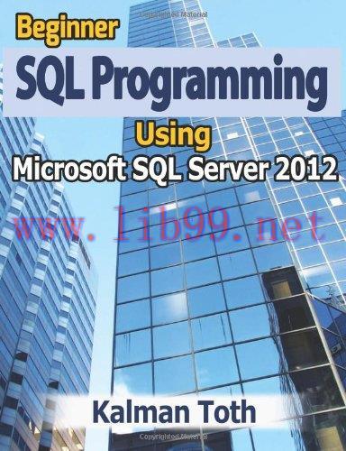 [FOX-Ebook]Beginner SQL Programming Using Microsoft SQL Server 2012