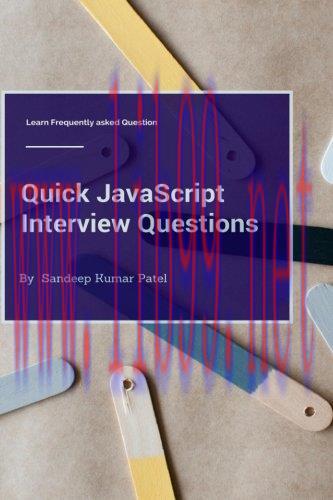 [FOX-Ebook]Quick JavaScript Interview Questions: Learn Frequently Asked Questions