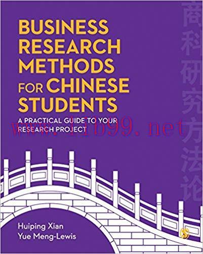(PDF)Business Research Methods for Chinese Students 1st Edition