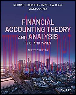 (PDF)Financial Accounting Theory and Analysis: Text and Cases, 13th Edition 13th Edition