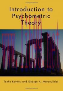 [AME]Introduction to Psychometric Theory (Original PDF)