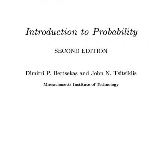 Introduction to Probability, 2nd Edition - prakash