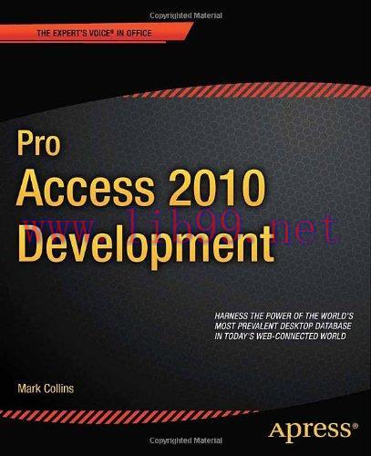 [FOX-Ebook]Pro Access 2010 Development