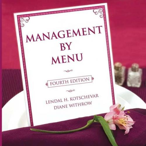Management by Menu 4th edition - Wei Zhi