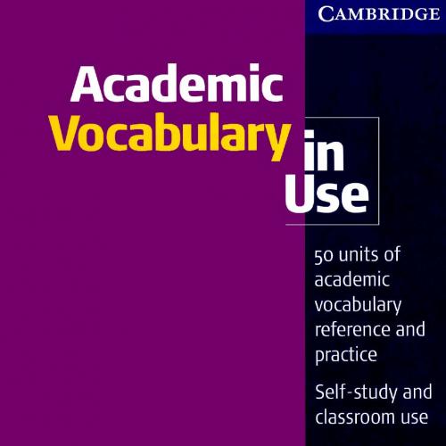 Academic Vocabulary in Use - Wei Zhi