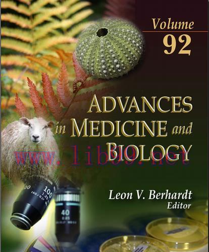 [AME]Advances in Medicine and Biology Volume 92
