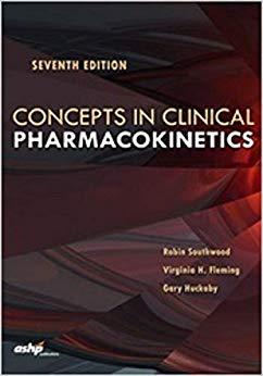 Concepts in Clinical Pharmacokinetics 7th Ediiton 2019
