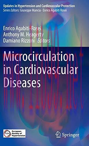 [AME]Microcirculation in Cardiovascular Diseases (Update_s in Hypertension and Cardiovascular P...