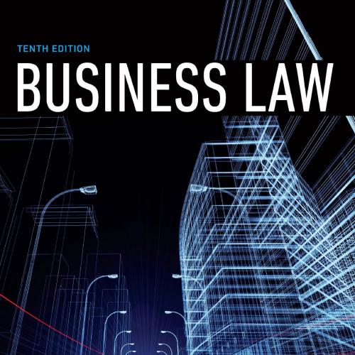 Business Law 10th Edition by Henry R. Cheeseman